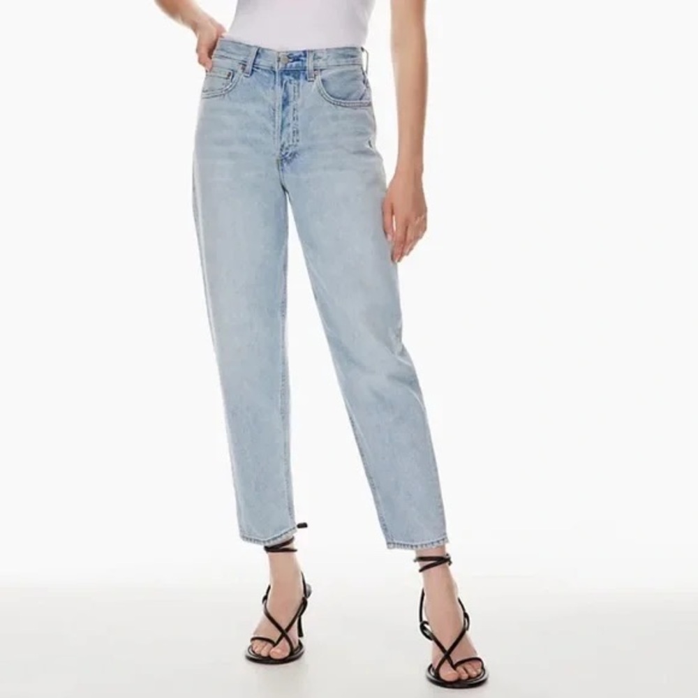 Aritzia denim forum “The Claudia” high rise baggy jean